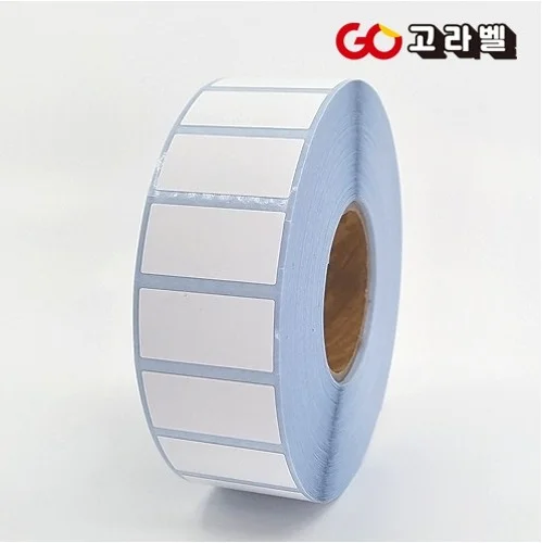 유포감열지 라벨 30x15 1롤2500장 바코드프린터 롤라벨